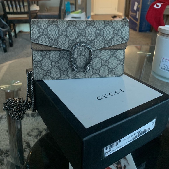 Gucci Handbags - Authentic Gucci SuperMini Dionysus GG Supreme Bag